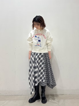 MOMOKAさん(レディース・154cm)の冬コーディネート