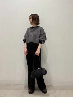 MOMOKAさん（レディース・154cm）の冬コーディネート