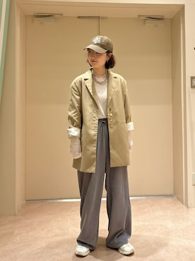 MOMOKAさん（レディース・154cm）の春コーディネート