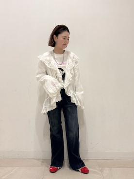 MOMOKAさん（レディース・154cm）の冬コーディネート