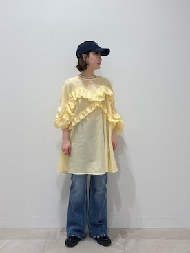 MOMOKAさん（レディース・154cm）の春コーディネート