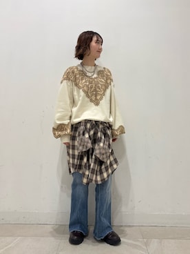 MOMOKAさん（レディース・154cm）の冬コーディネート