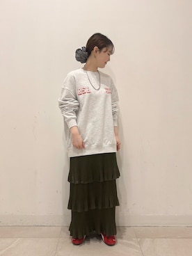 MOMOKAさん(レディース・154cm)の冬コーディネート