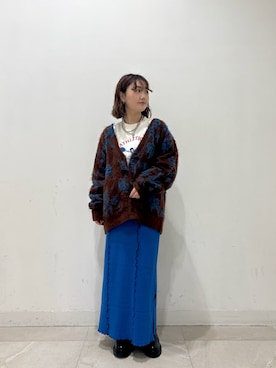 MOMOKAさん（レディース・154cm）の冬コーディネート