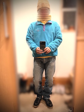 「レッドウィング」｜Kueoさん（メンズ・170cm）の冬コーディネート