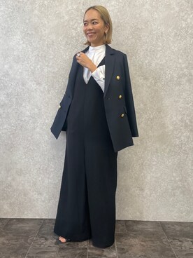 「EUCLAID（エウクレイド）のアイテム（ジャケット/アウター）」を使った、88kmrkyさん（レディース・160cm）の冬コーディネート