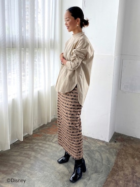 「ミッキー」｜88kmrkyさん（レディース・160cm）の秋コーディネート