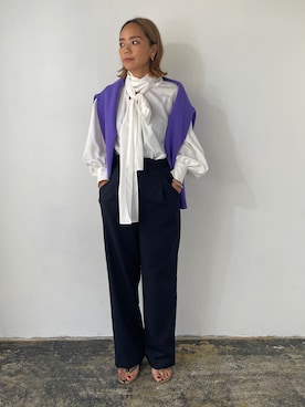 「EUCLAID（エウクレイド）のアイテム」を使った、88kmrkyさん（レディース・160cm）の冬コーディネート