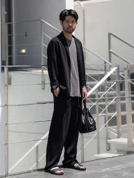 SHUさん(メンズ・170cm)の春コーディネート