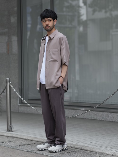 コットン ダブルフェイス ラウンジトラウザーズ / COTTON DOUBLE FACE LOUNGE TROUSERS