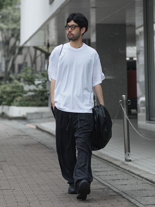 シンセティックレザー L/Sシャツ / SYNTHETIC LEATHER L/S SHIRT
