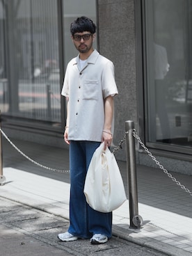 SHUさん（メンズ・170cm）の夏コーディネート