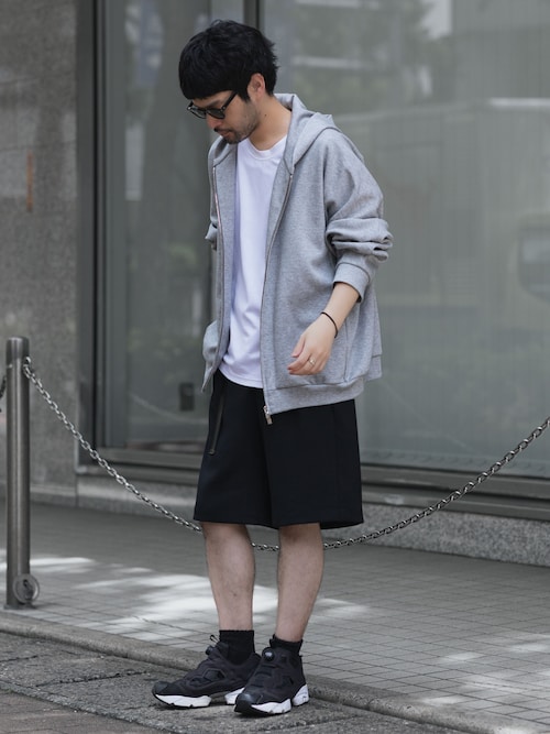 CO/PE ダブルニット ジップアップフーディー / CO/PE DOUBLE KNIT ZIP UP HOODIE