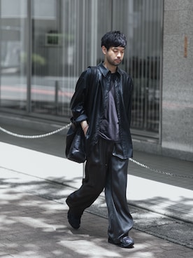「MIZUNO（ミズノ　）のアイテム」を使った、SHUさん（メンズ・170cm）の夏コーディネート