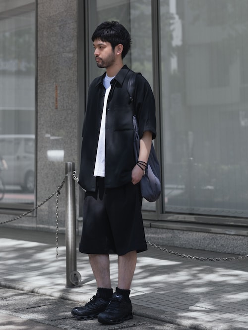【 直営店・ZOZOTOWN限定 】PE ライトトロピカル ドルマンスリーブ レギュラーカラーシャツ S/S / PE LIGHT TROPICAL DOLMAN SLEEVE REGULAR COLLAR SHIRT S/S