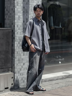 SHUさん(メンズ・170cm)の春コーディネート