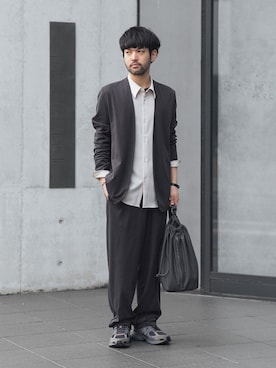 SHUさん(メンズ・170cm)の冬コーディネート