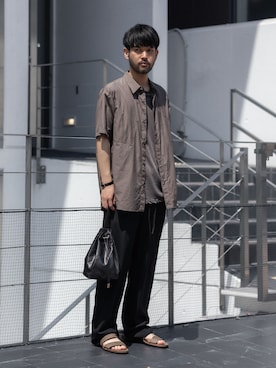 SHUさん（メンズ・170cm）の春コーディネート
