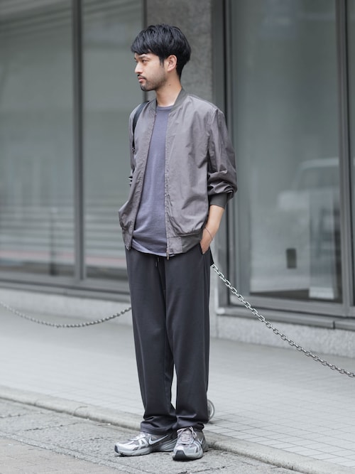 コットン ダブルフェイス ラウンジトラウザーズ / COTTON DOUBLE FACE LOUNGE TROUSERS