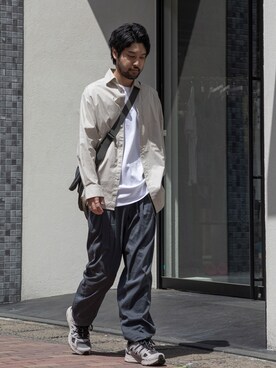 SHUさん(メンズ・170cm)の春コーディネート