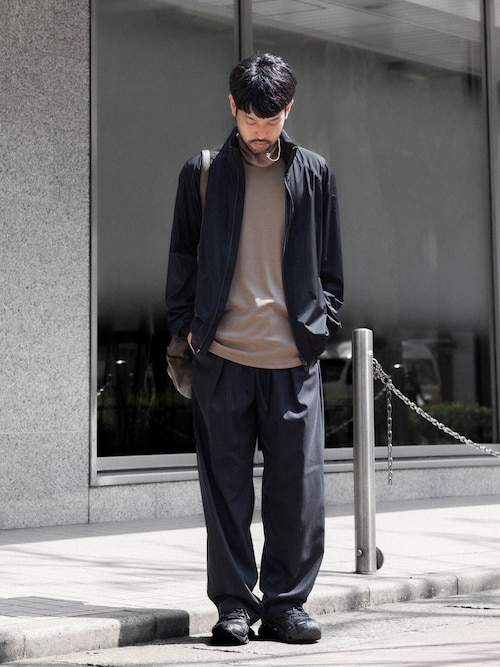 NY 2レイヤー ストレッチ ライトブルゾン / NY 2LAYER STRETCH