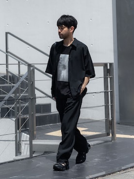 SHUさん（メンズ・170cm）の春コーディネート