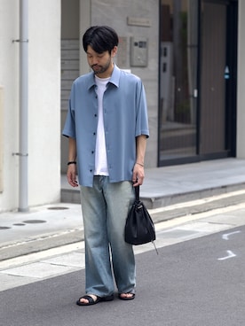 SHUさん(メンズ・170cm)の夏コーディネート