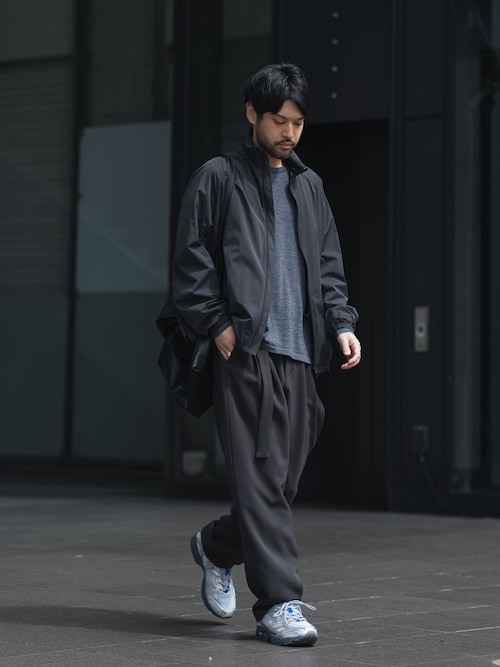 未使用タグ付き✨現行23区 ナイロンストレッチ　ライトブルゾン 38 黒 NY 2レイヤー ストレッチ ライトブルゾン / NY 2LAYER STRETCH