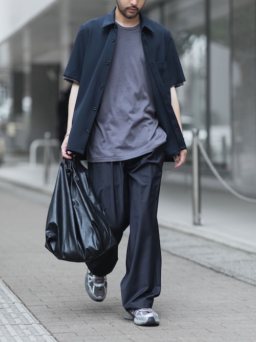 【 直営店・ZOZOTOWN限定 】PE ライトトロピカル レギュラーカラーシャツ S/S / PE LIGHT TROPICAL REGULAR COLLAR SHIRT S/S