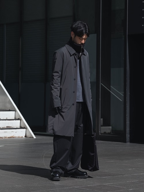 セール】NY 2レイヤー ストレッチパディング バルマカンコート / NY