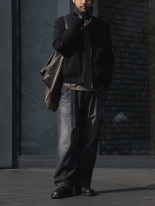 直営店・ZOZOTOWN限定 】11OZ デニム ベルテッド ワイドテーパード