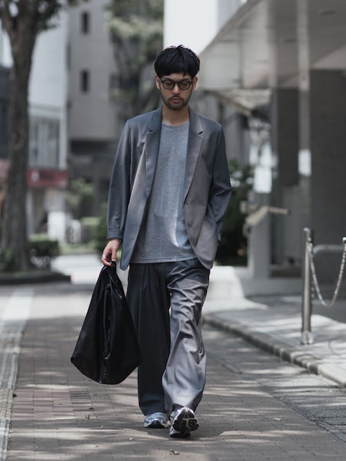 2/80 PE/WO ストレッチトロ 1タックトラウザーズ / 2/80 PE/WO STRETCH TRO 1TUCK TROUSERS