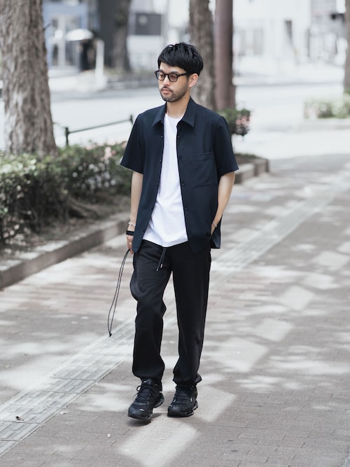 コットン ダブルフェイス スリムフィット S/S TEE / COTTON DOUBLE FACE SLIM FIT S/S TEE