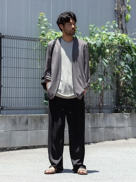 SHUさん(メンズ・170cm)の夏コーディネート
