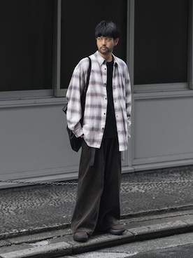 SHUさん（メンズ・170cm）の秋コーディネート