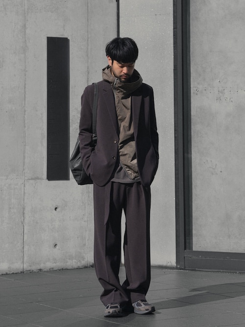 PE ストレッチ ダブルクロス 2B JKT / PE STRETCH DOUBLE CLOTH 2B JKT PE ストレッチ ダブルクロス 2B JKT / PE STRETCH DOUBLE CLOTH 2B JKT