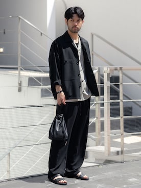SHUさん（メンズ・170cm）の春コーディネート