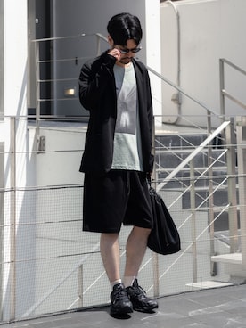 SHUさん（メンズ・170cm）の春コーディネート