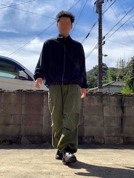 「LIDNM（リドム）のアイテム」を使った、さとさん（メンズ・172cm）の秋コーディネート
