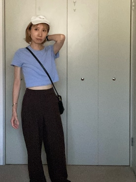 「ZARA（ザラ）のアイテム」を使った、さ〜こさん（レディース・156cm）の夏コーディネート