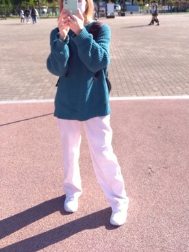 さ〜こさん（レディース・156cm）の秋コーディネート