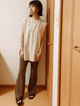 さ〜こさん（レディース・156cm）の夏コーディネート