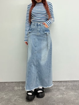 Satsukiさん（レディース・157cm）の春コーディネート