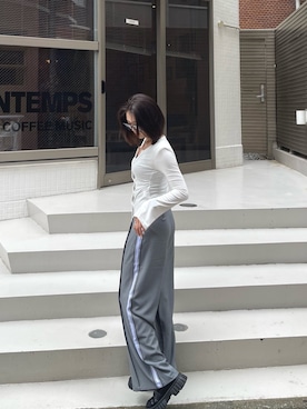 「ANAP（アナップ）のアイテム」を使った、Satsukiさん（骨格ストレート・レディース・167cm）の春コーディネート