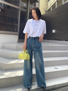 「ANAP（アナップ）のアイテム」を使った、Satsukiさん（骨格ストレート・レディース・167cm）の春コーディネート