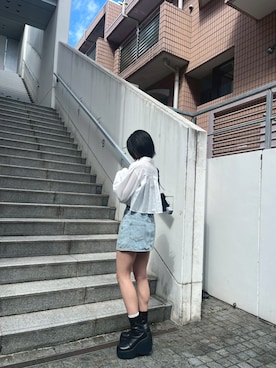 「ANAP（アナップ）のアイテム」を使った、Satsukiさん（骨格ストレート・レディース・167cm）の春コーディネート