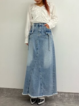 Satsukiさん（レディース・157cm）の春コーディネート