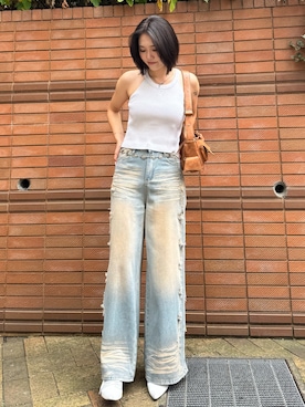 「アイテム（パンプス）」を使った、Satsukiさん（レディース・167cm）の夏コーディネート