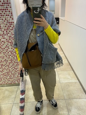 「LAPUAN KANKURIT（ラプアン カンクリ）のアイテム」を使った、アーミンさん（レディース・167cm）の春コーディネート