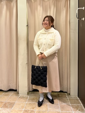 「Te chichi（テチチ）のアイテム」を使った、あゆさん（骨格ストレート・レディース・159cm）の冬コーディネート